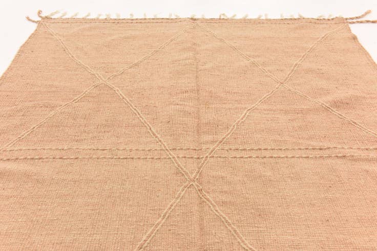 Detail image of 6' 8 x 10' 5 Hand Knotted Moroccan Wool Rug
