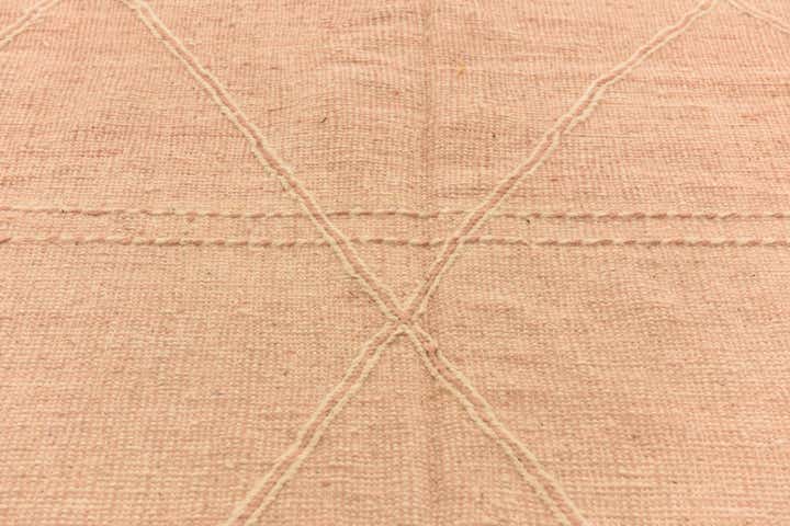 6' 8 x 10' 5 Hand Knotted Moroccan Wool Rug