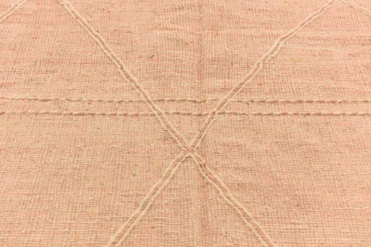 Detail image of 6' 8 x 10' 5 Hand Knotted Moroccan Wool Rug