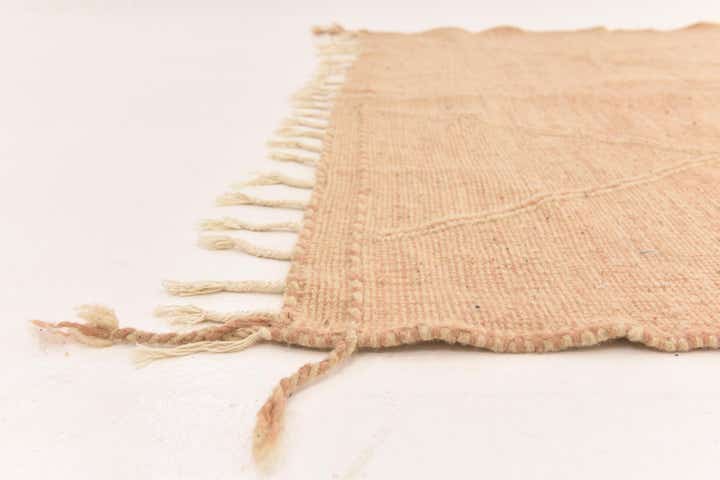 6' 8 x 10' 5 Hand Knotted Moroccan Wool Rug