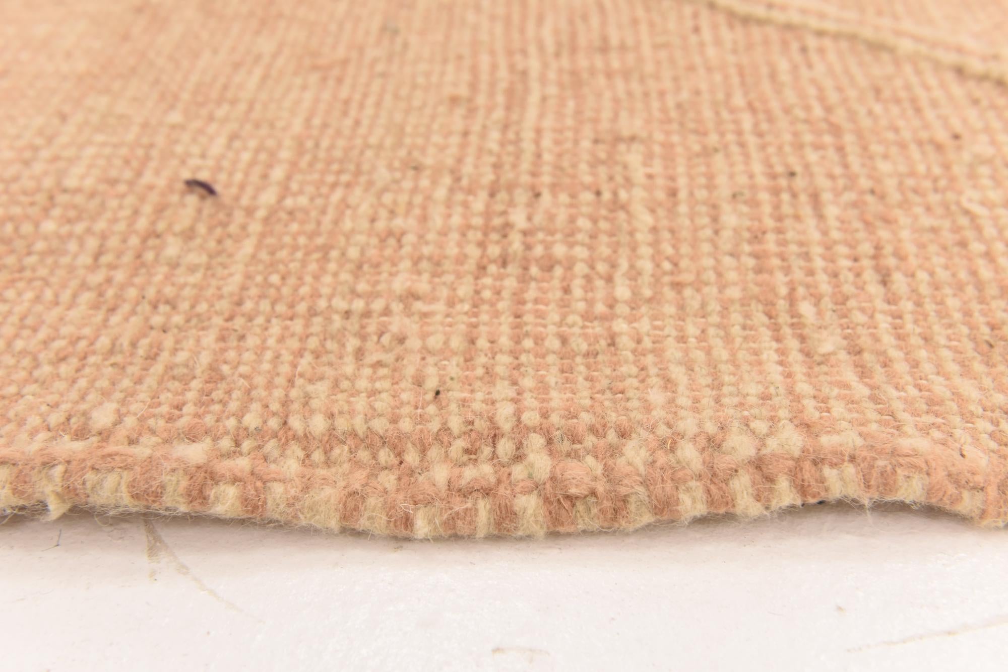 6' 8 x 10' 5 Hand Knotted Moroccan Wool Rug