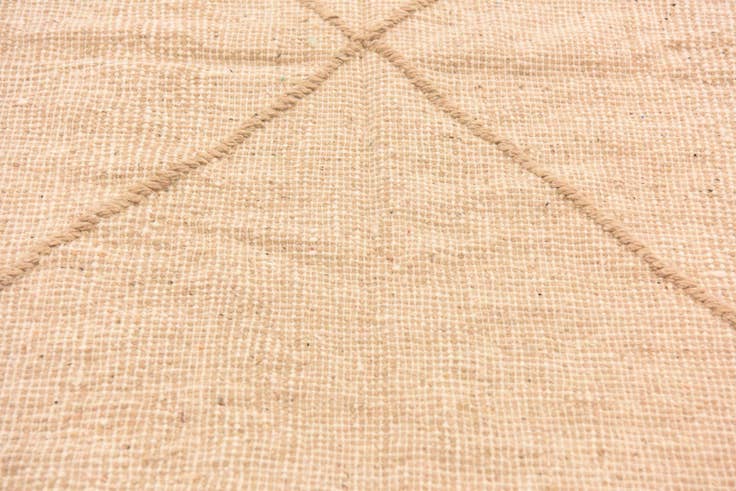 Detail image of 3' 1 x 4' 11 Hand Knotted Moroccan Wool Rug