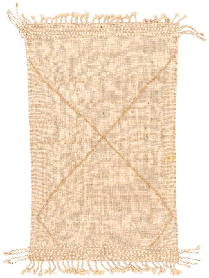 3' 1 x 4' 11 Hand Knotted Moroccan Wool Rug