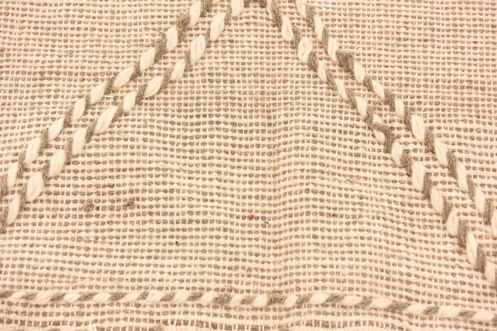 6' 3 x 9' 4 Hand Knotted Moroccan Wool Rug