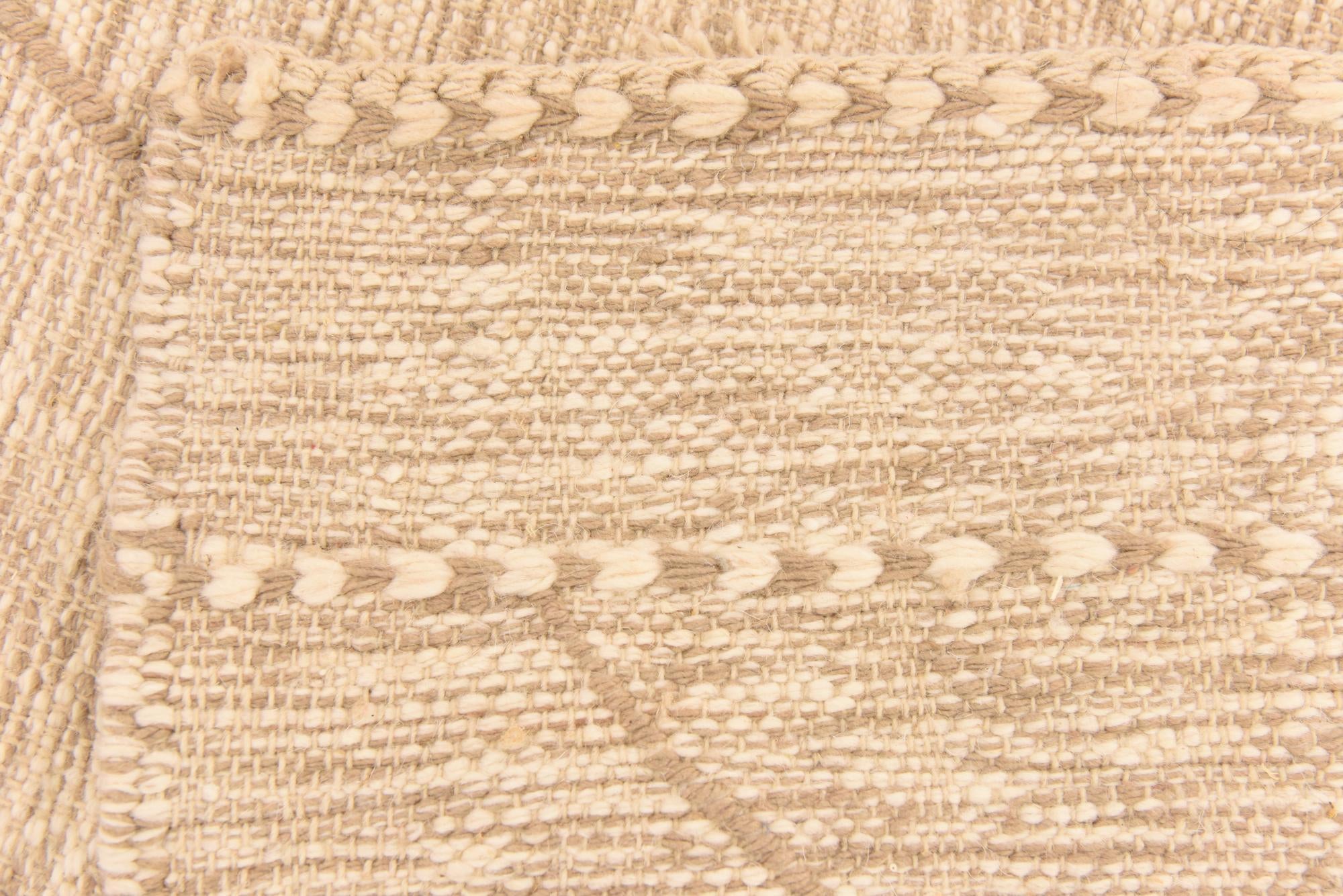 5' 3 x 8' 6 Hand Knotted Moroccan Wool Rug
