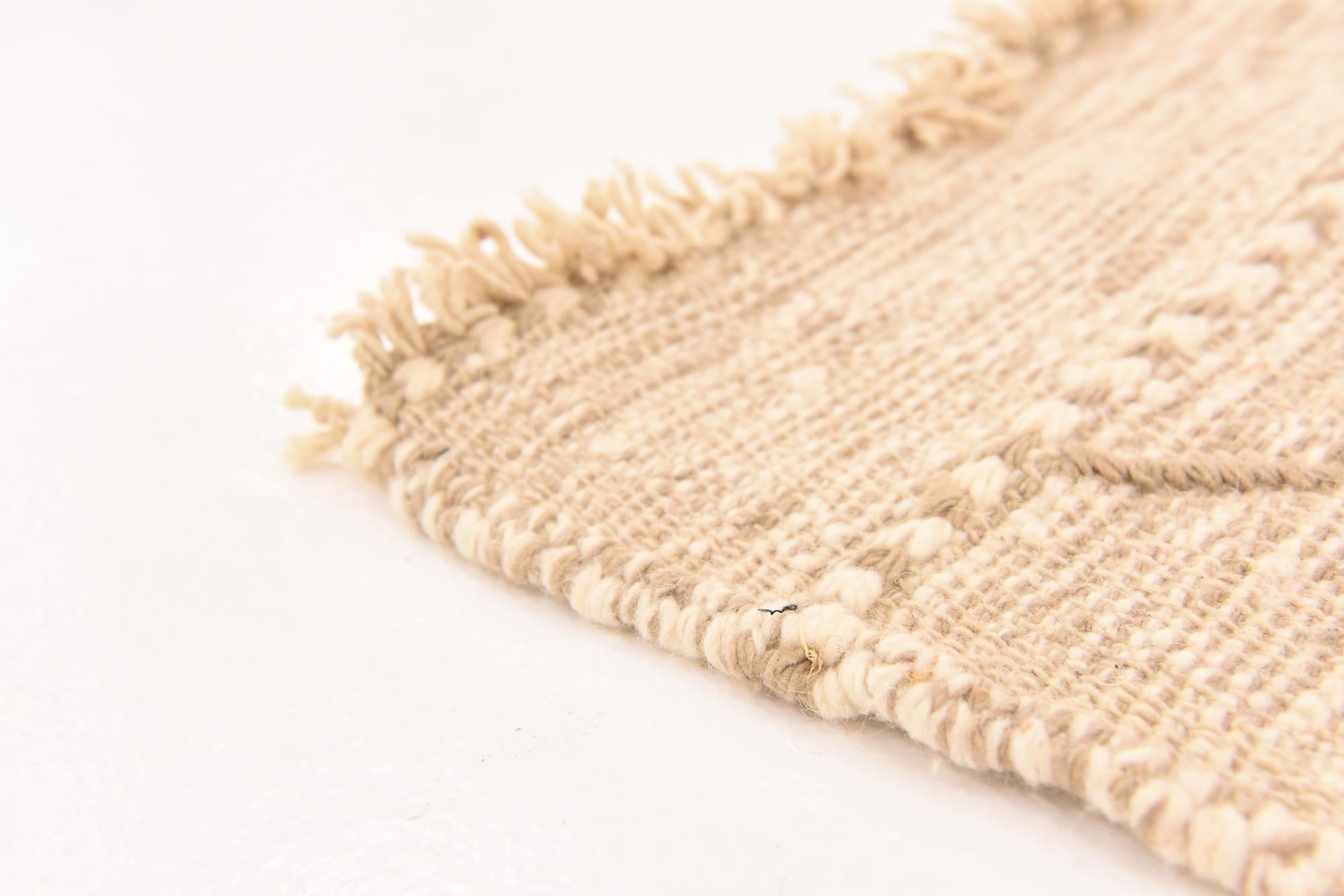 5' 3 x 8' 6 Hand Knotted Moroccan Wool Rug