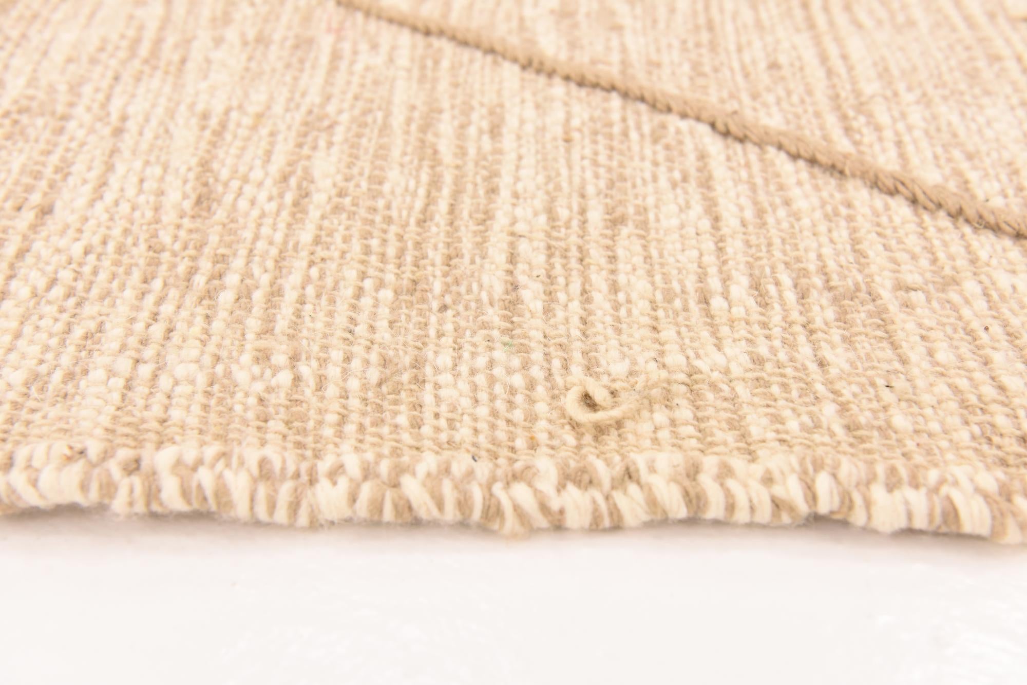 5' 3 x 8' 6 Hand Knotted Moroccan Wool Rug