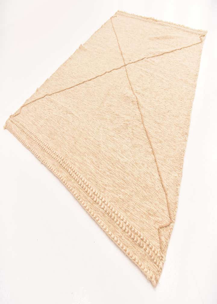 6' 8 x 9' 7 Hand Knotted Moroccan Wool Rug