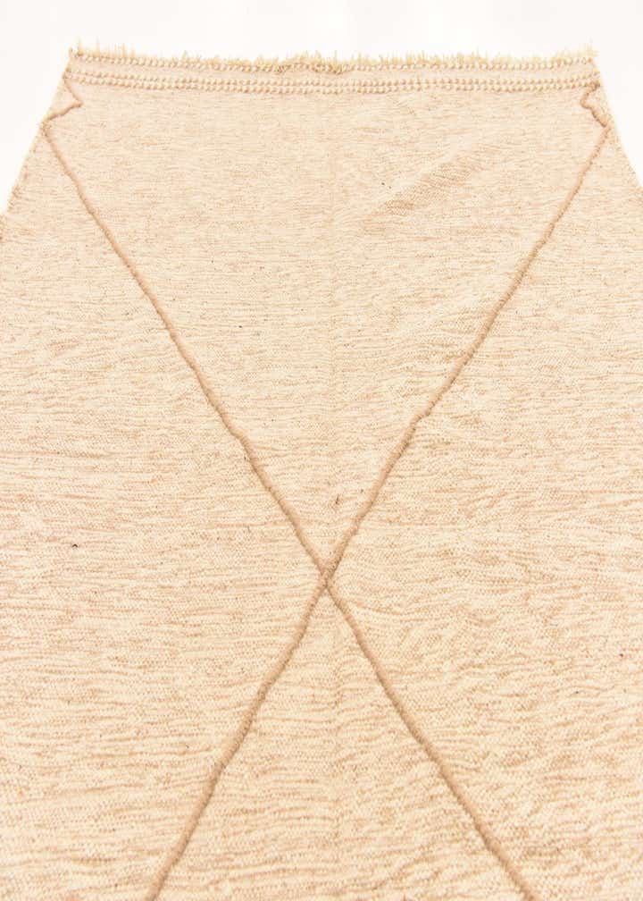 6' 8 x 9' 7 Hand Knotted Moroccan Wool Rug