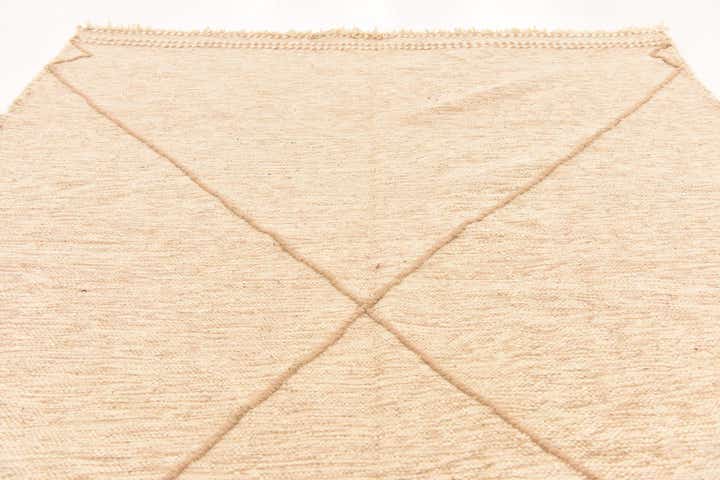 6' 8 x 9' 7 Hand Knotted Moroccan Wool Rug