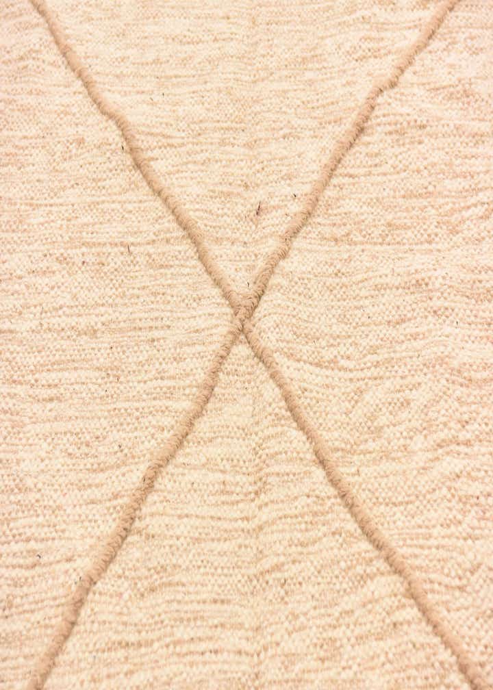 6' 8 x 9' 7 Hand Knotted Moroccan Wool Rug