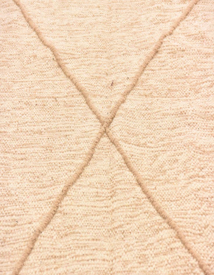 Detail image of 6' 8 x 9' 7 Hand Knotted Moroccan Wool Rug