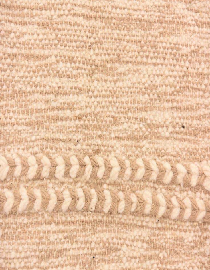 Detail image of 6' 8 x 9' 7 Hand Knotted Moroccan Wool Rug