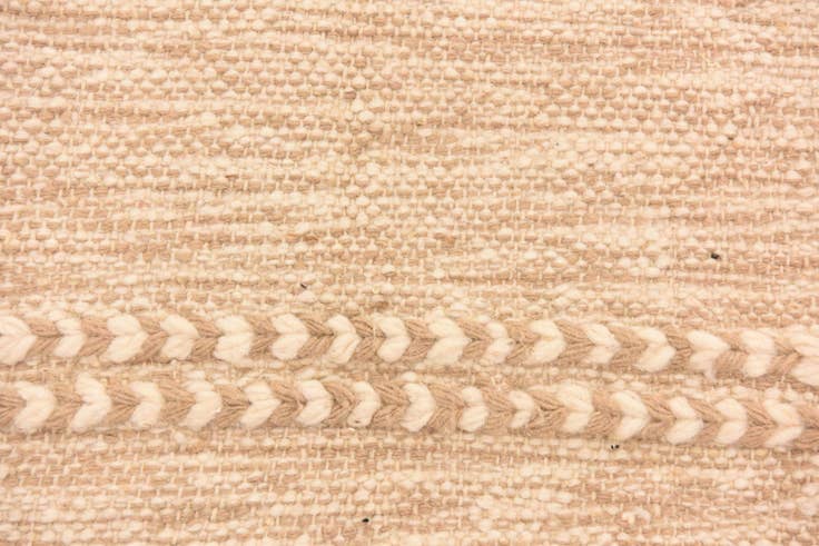 Detail image of 6' 8 x 9' 7 Hand Knotted Moroccan Wool Rug