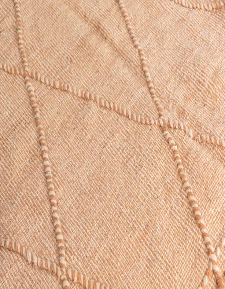 Detail image of 6' 5 x 10'  Hand Knotted Moroccan Wool Rug