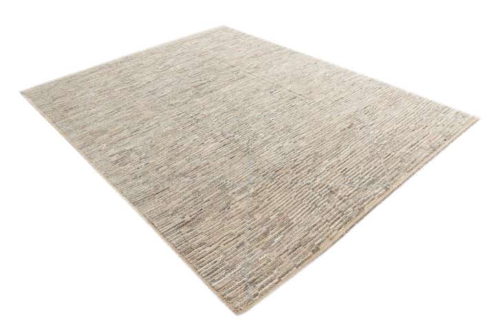 8' x 10' 2 Hand Knotted Moroccan Wool Rug