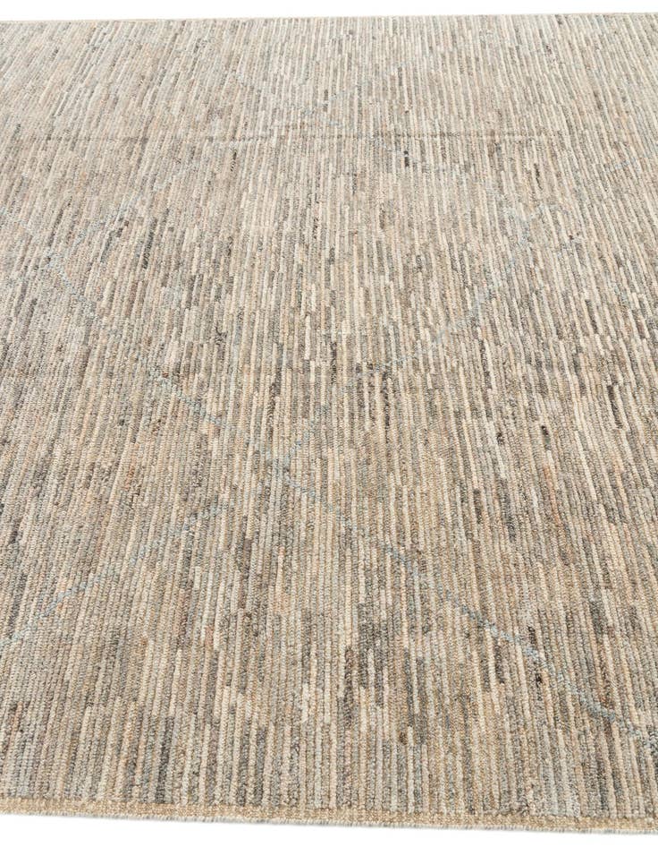 Detail image of 8' x 10' 2  Hand Knotted Moroccan Wool Rug