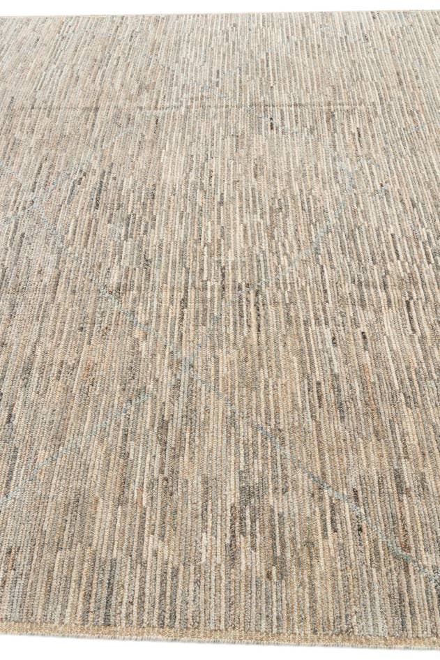 Detail image of 8' x 10' 2 Hand Knotted Moroccan Wool Rug