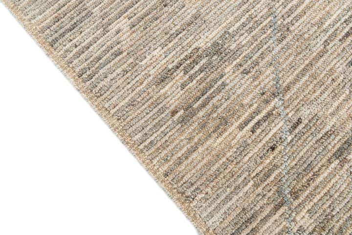 8' x 10' 2 Hand Knotted Moroccan Wool Rug