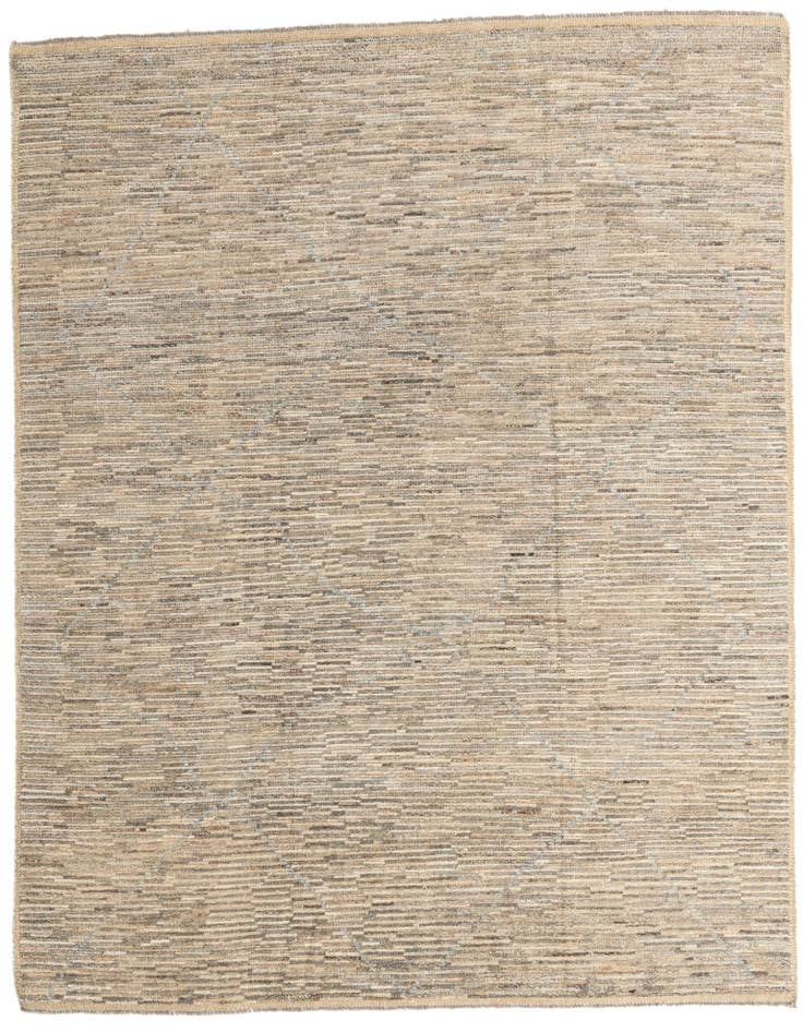 Detail image of 8' x 10' 2 Hand Knotted Moroccan Wool Rug