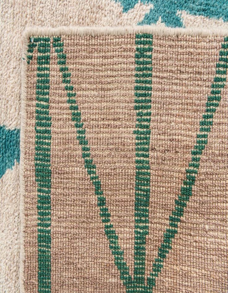 Detail image of 5' 7 x 7' 9  Hand Knotted Moroccan Wool Rug