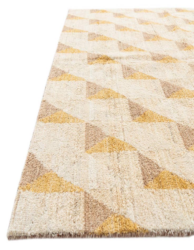 Detail image of 5' 7 x 8' 4  Hand Knotted Moroccan Wool Rug