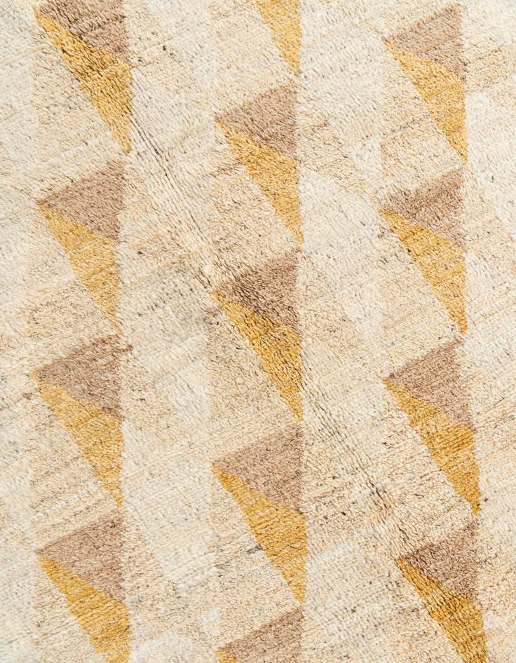 Detail image of 5' 7 x 8' 4  Hand Knotted Moroccan Wool Rug