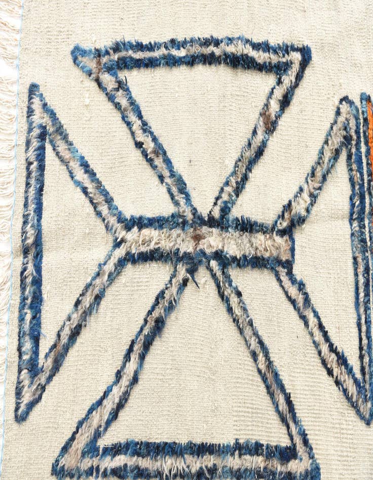 Detail image of 8' 3 x 11'  Hand Knotted Moroccan Wool Rug