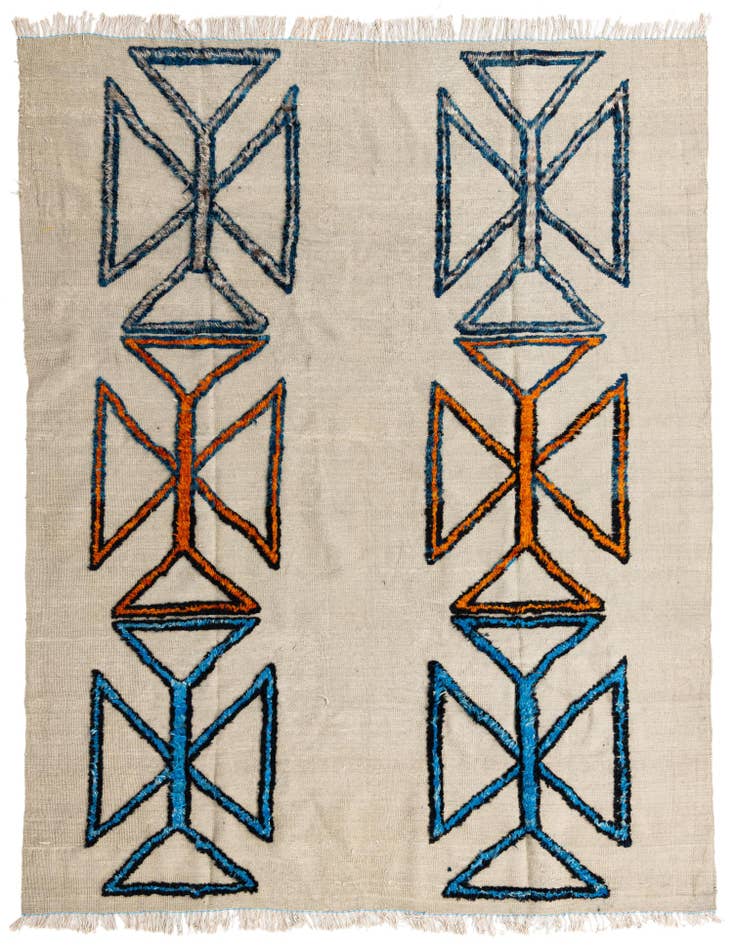 Detail image of 8' 3 x 11' Hand Knotted Moroccan Wool Rug