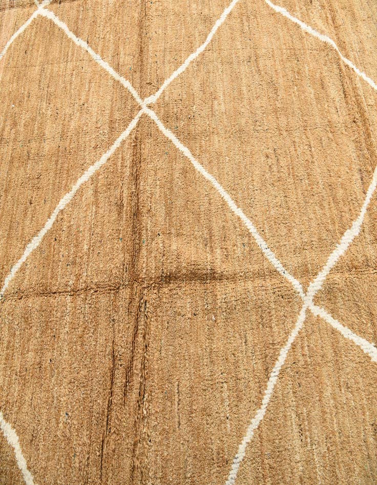 Detail image of 8' 7 x 12' 3  Hand Knotted Moroccan Wool Rug
