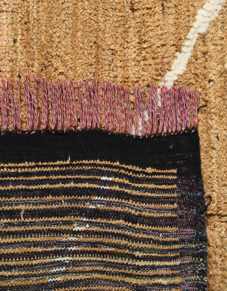 Detail image of 8' 7 x 12' 3  Hand Knotted Moroccan Wool Rug