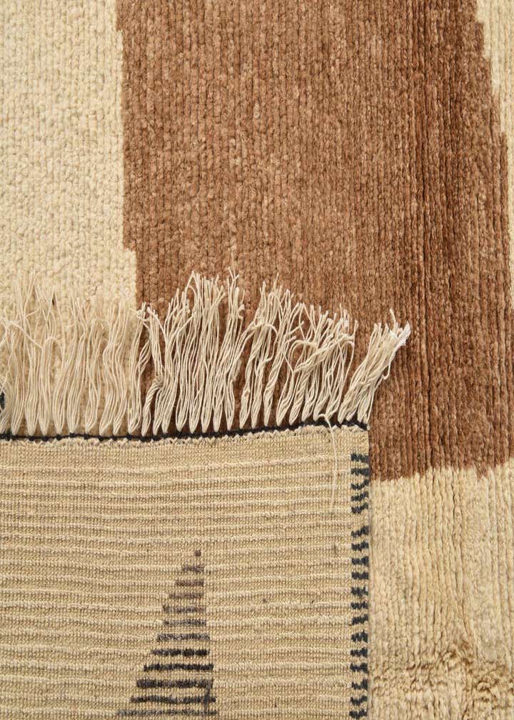 9' 3 x 11' 10 Hand Knotted Moroccan Wool Rug