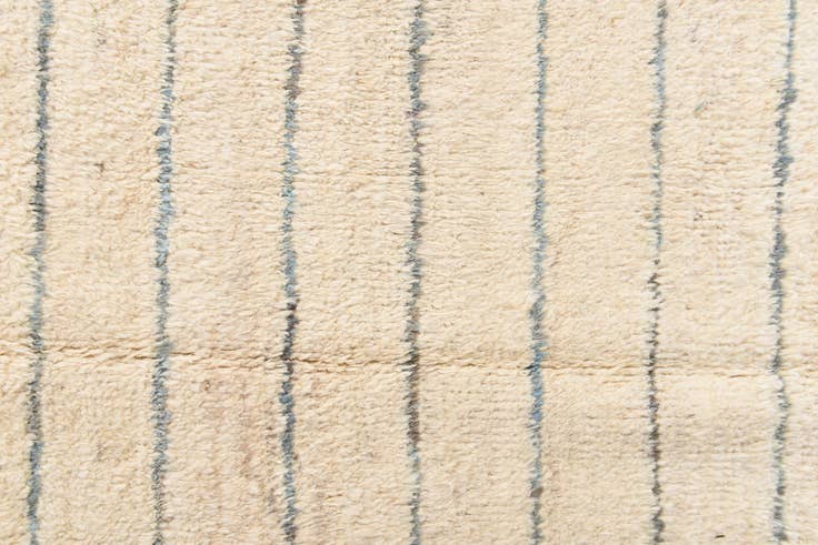 Detail image of 6' 3 x 9' 5 Hand Knotted Moroccan Wool Rug