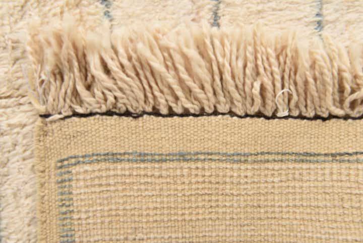 6' 3 x 9' 5 Hand Knotted Moroccan Wool Rug