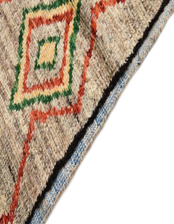 Detail image of 5' 8 x 8' 10  Hand Knotted Moroccan Wool Rug