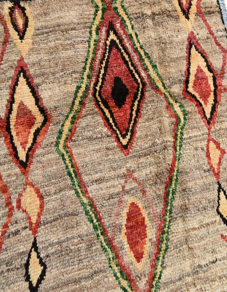 Detail image of 5' 8 x 8' 10  Hand Knotted Moroccan Wool Rug