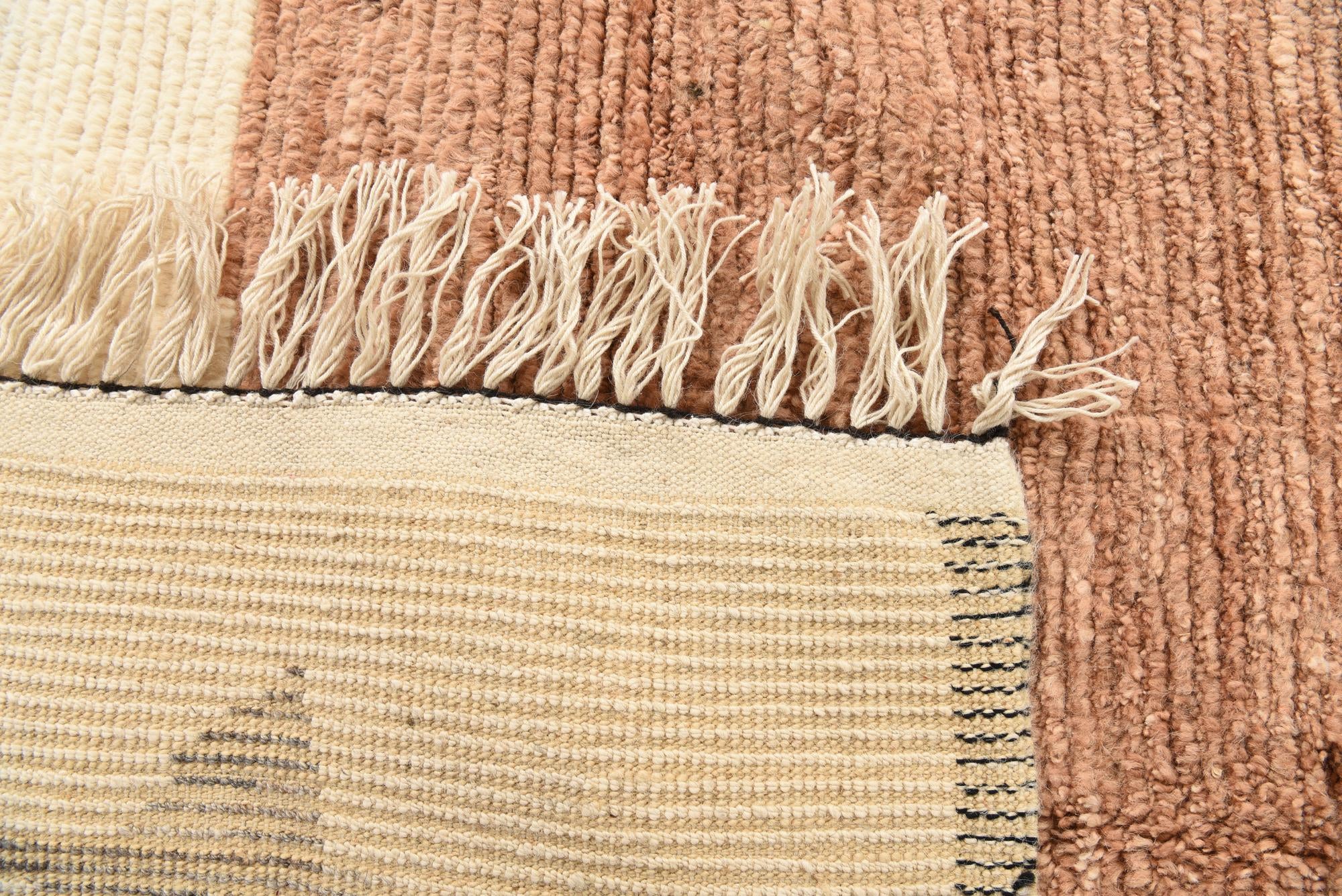 10' 2 x 14' 2 Hand Knotted Moroccan Wool Rug
