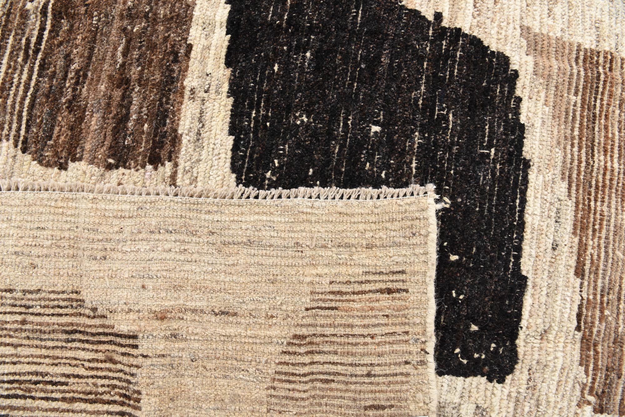 6' x 8' 9 Hand Knotted Moroccan Wool Rug