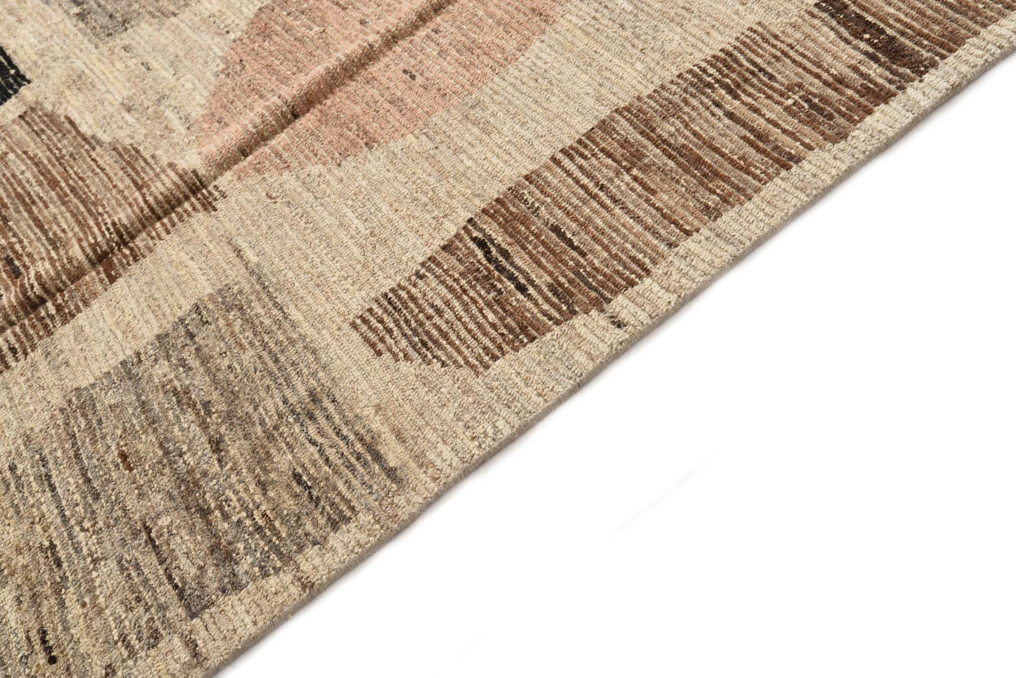 7' 11 x 10' 6 Hand Knotted Moroccan Wool Rug