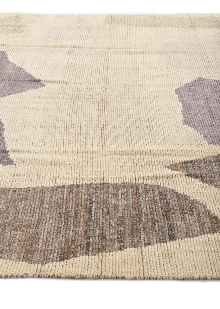 8' x 10' 2 Hand Knotted Moroccan Wool Rug