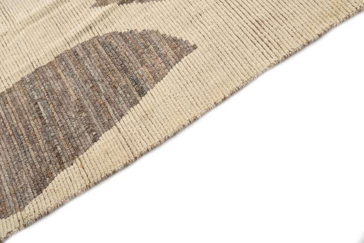 8' x 10' 2 Hand Knotted Moroccan Wool Rug