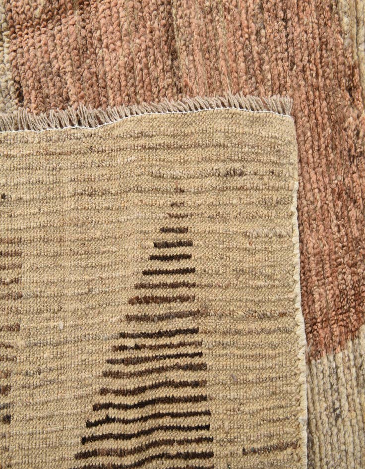 Detail image of 6' x 9' 8  Hand Knotted Moroccan Wool Rug