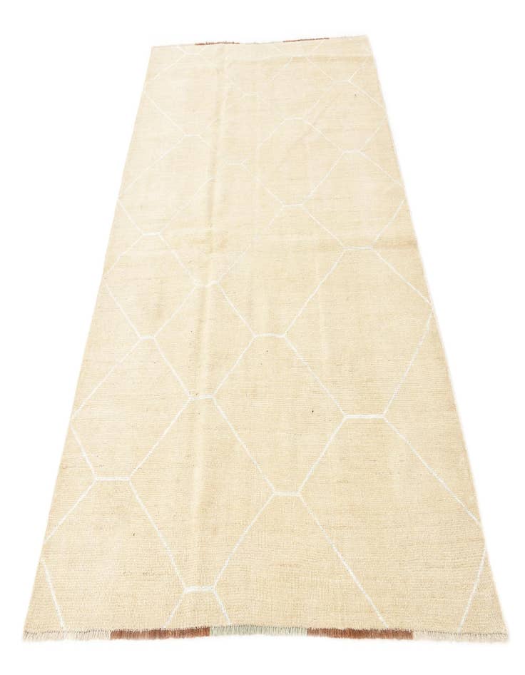 Detail image of 5' 8 x 8' 3  Hand Knotted Moroccan Wool Rug