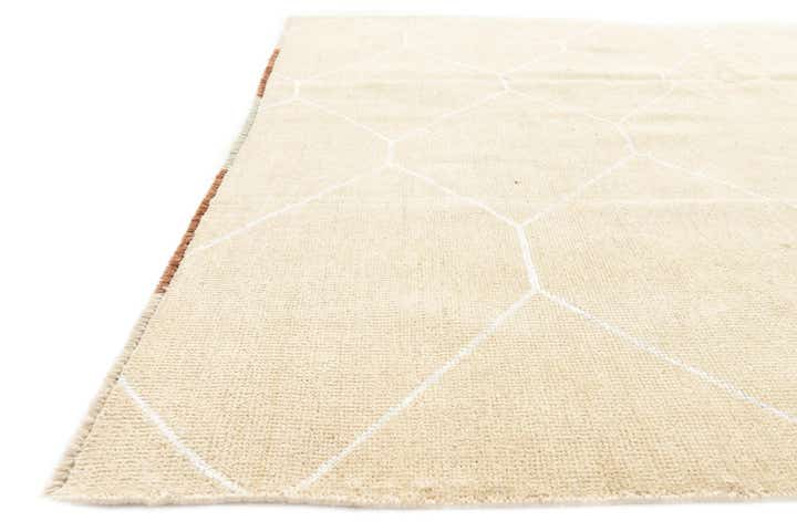 5' 8 x 8' 3 Hand Knotted Moroccan Wool Rug