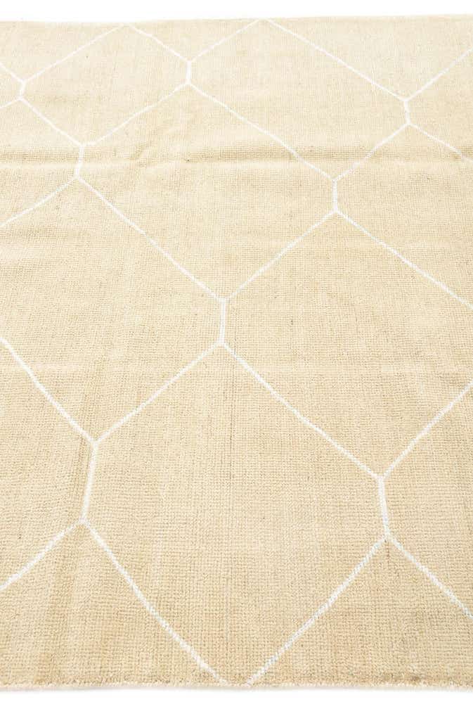 5' 8 x 8' 3 Hand Knotted Moroccan Wool Rug