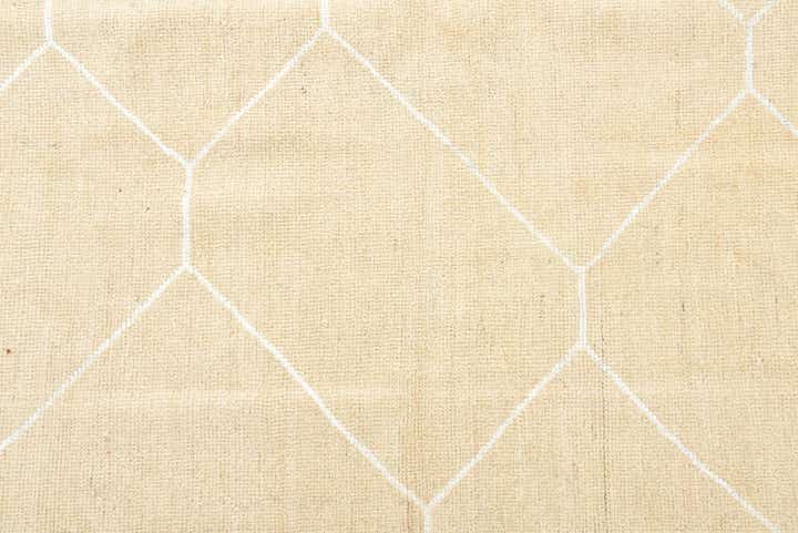 5' 8 x 8' 3 Hand Knotted Moroccan Wool Rug