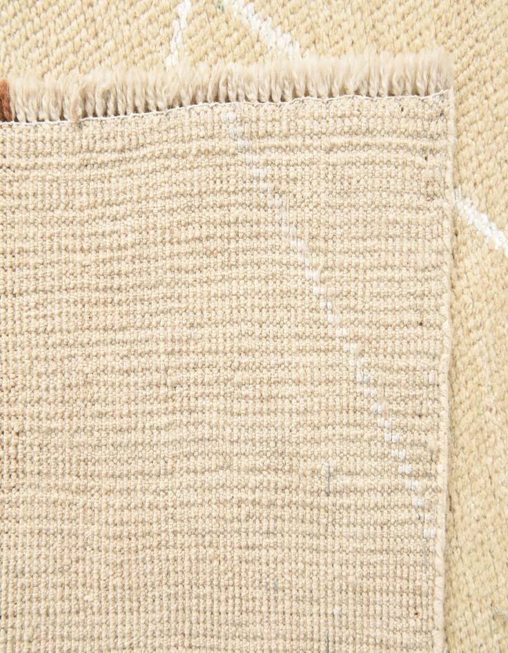 Detail image of 5' 8 x 8' 3  Hand Knotted Moroccan Wool Rug