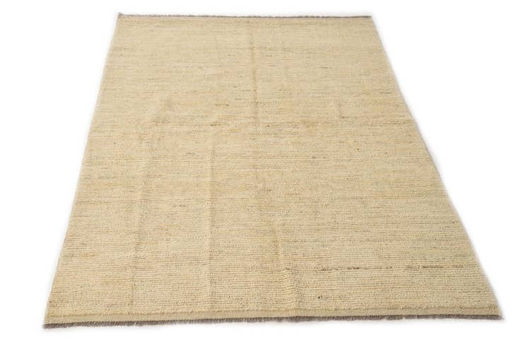 Detail image of 5' 9 x 8' 8 Hand Knotted Moroccan Wool Rug