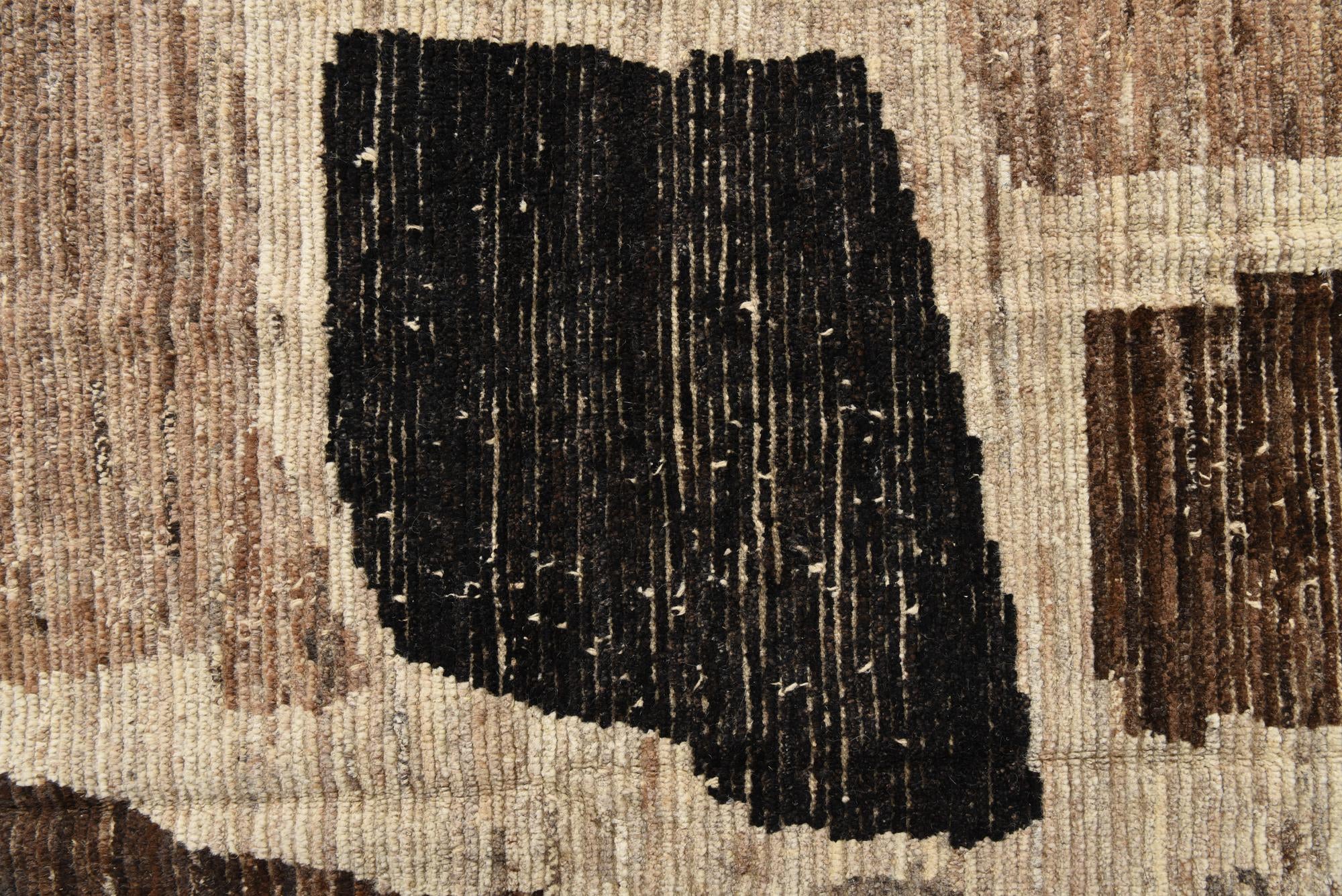 8' x 11' Hand Knotted Moroccan Wool Rug