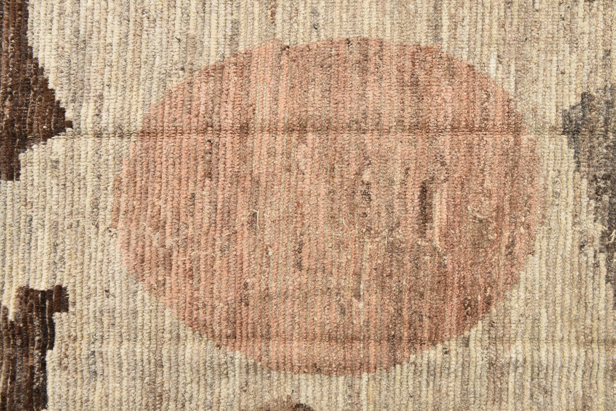 8' x 11' Hand Knotted Moroccan Wool Rug